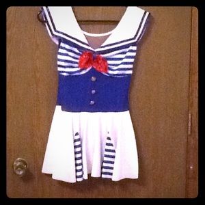 PRICE‼️SLASH‼️JUNIOR /TWEEN SAILOR DANCE COSTUME